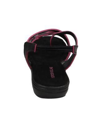 black back strap sandals - 17143960 - Standard Image - 2