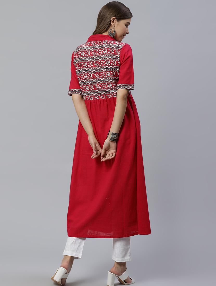 printed kurta pant set - 17143964 - Zoom Image - 3