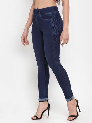 blue denim jeggings - 17144198 - Standard Image - 2