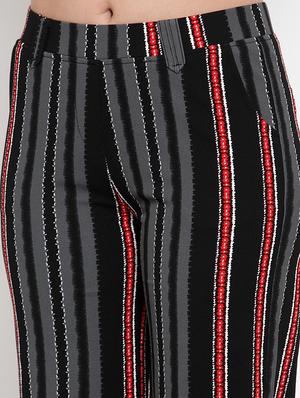 mid rise wide leg trouser - 17144214 - Standard Image - 5