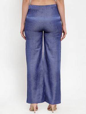 high rise wide leg trouser - 17144231 - Standard Image - 3
