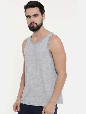 grey solid vest - 17144899 - Standard Image - 2