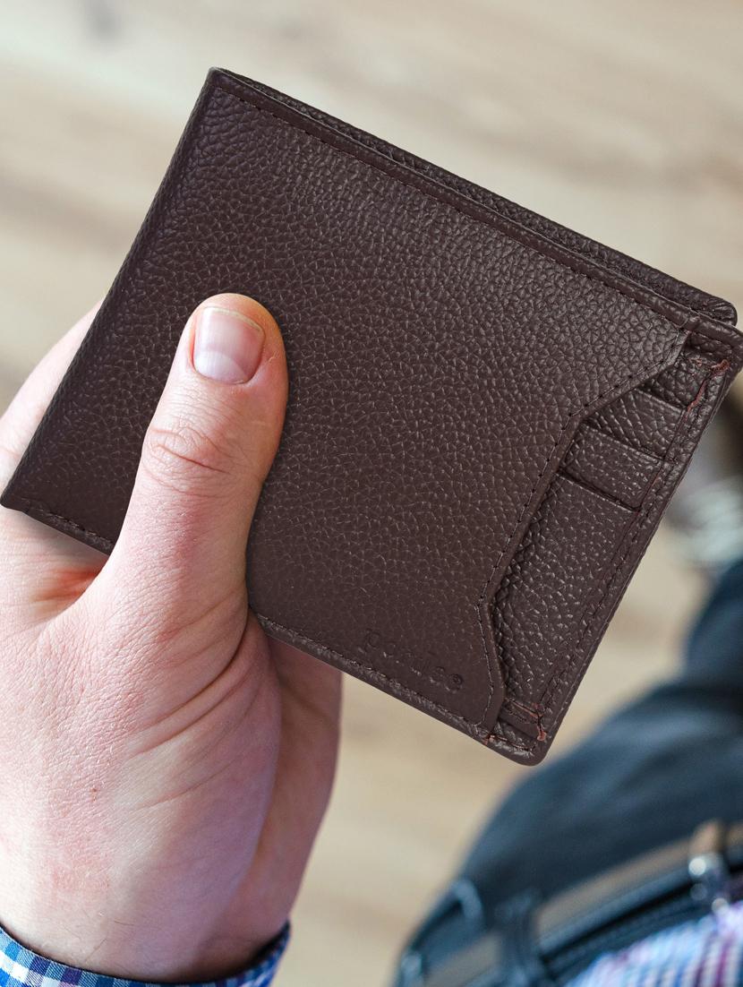 brown leather wallet - 17145086 - Zoom Image - 2