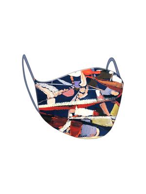 multi colored cotton anti-pollution men mask (pack of 3) - 17145521 - Standard Image - 4