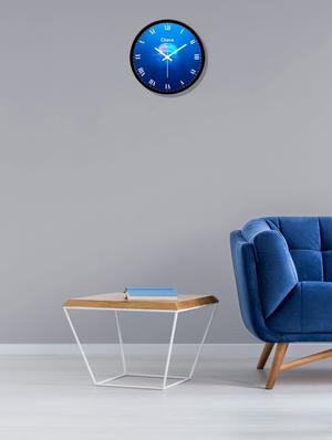 glass wall clock with 1 year warranty and 2 free aa battery - 17145940 - Standard Image - 2