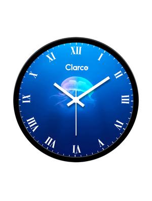 glass wall clock with 1 year warranty and 2 free aa battery - 17145940 - Standard Image - 3