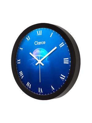 glass wall clock with 1 year warranty and 2 free aa battery - 17145940 - Standard Image - 4