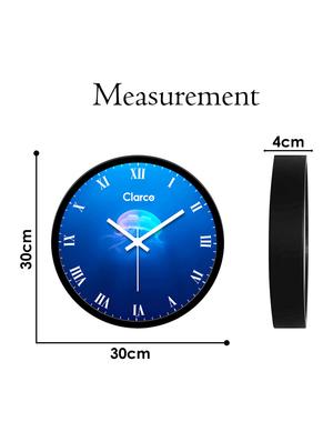 glass wall clock with 1 year warranty and 2 free aa battery - 17145940 - Standard Image - 6