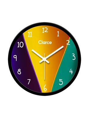glass wall clock with 1 year warranty and 2 free aa battery - 17145943 - Standard Image - 3
