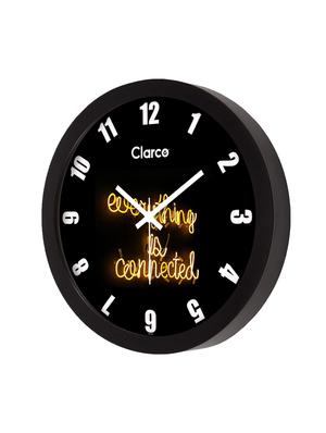 glass wall clock with 1 year warranty and 2 free aa battery - 17145945 - Standard Image - 4