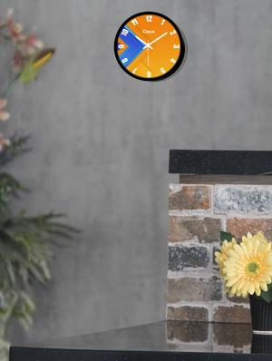 glass wall clock with 1 year warranty and 2 free aa battery - 17145946 - Standard Image - 2