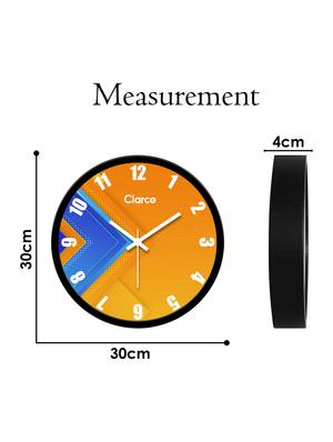 glass wall clock with 1 year warranty and 2 free aa battery - 17145946 - Standard Image - 6