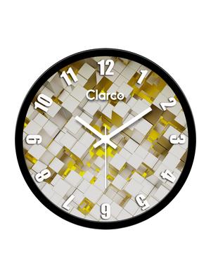 glass wall clock with 1 year warranty and 2 free aa battery - 17145947 - Standard Image - 3