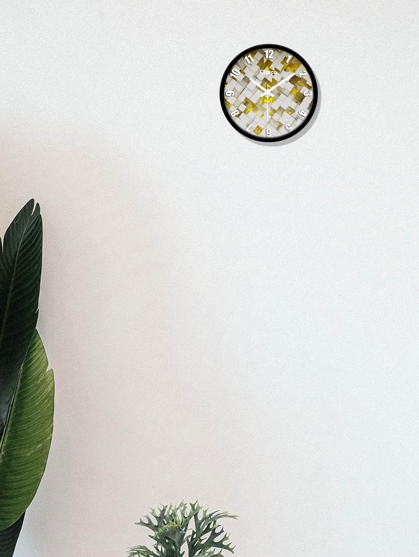 glass wall clock with 1 year warranty and 2 free aa battery - 17145947 - Zoom Image - 2