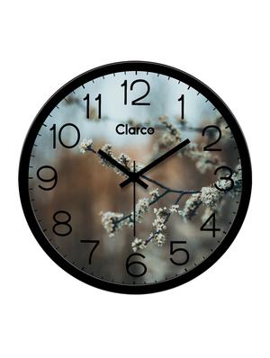glass wall clock with 1 year warranty and 2 free aa battery - 17145950 - Standard Image - 3