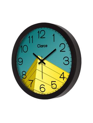 glass wall clock with 1 year warranty and 2 free aa battery - 17145955 - Standard Image - 4
