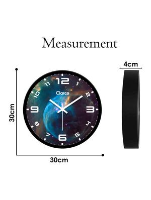 glass wall clock with 1 year warranty and 2 free aa battery - 17145958 - Standard Image - 6