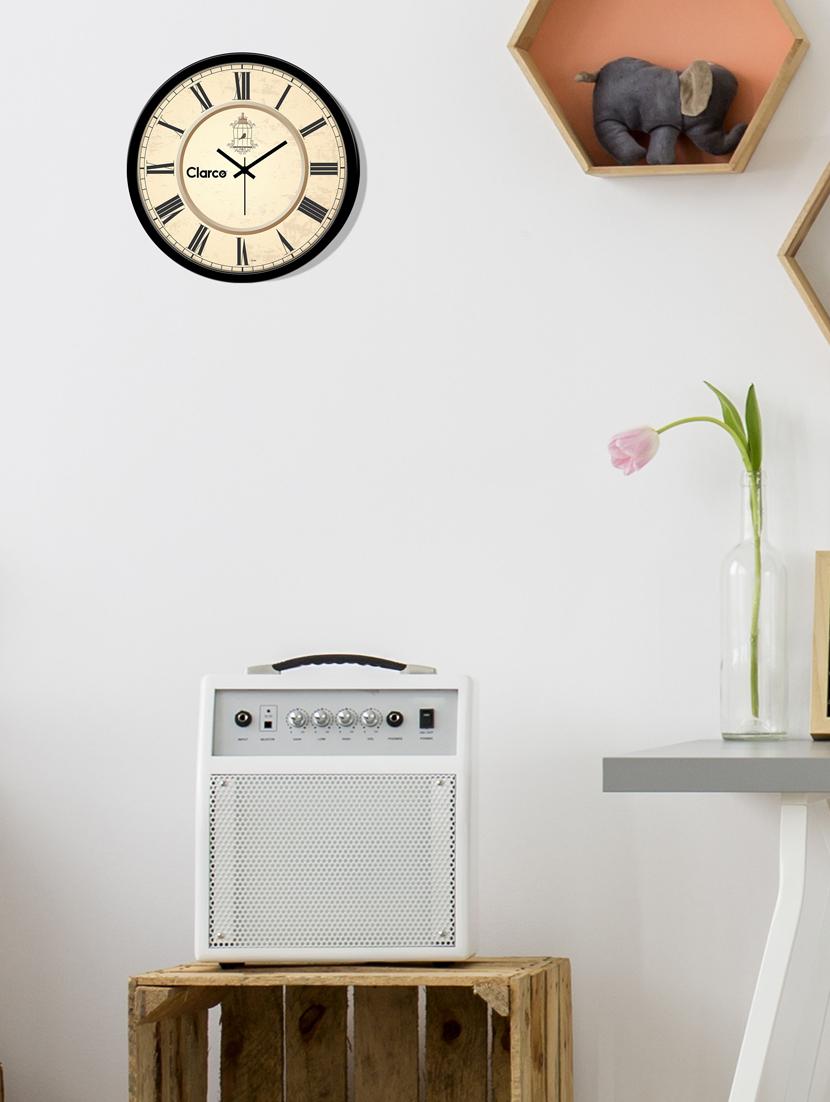 glass wall clock with 1 year warranty and 2 free aa battery - 17145961 - Zoom Image - 1