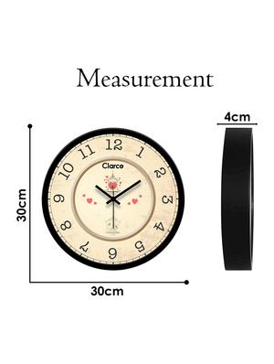 glass wall clock with 1 year warranty and 2 free aa battery - 17145963 - Standard Image - 6