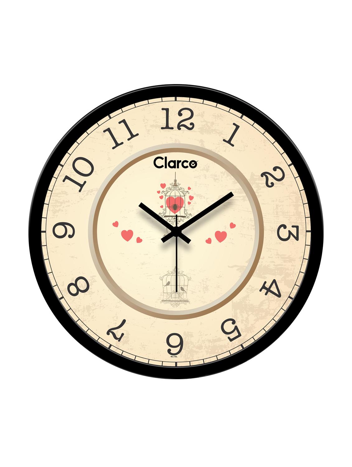glass wall clock with 1 year warranty and 2 free aa battery - 17145963 - Zoom Image - 3