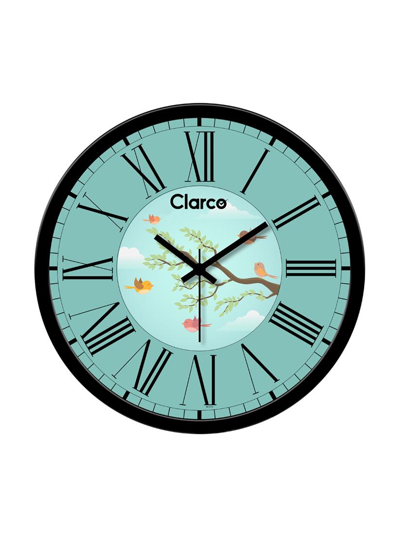 glass wall clock with 1 year warranty and 2 free aa battery - 17145964 - Zoom Image - 3