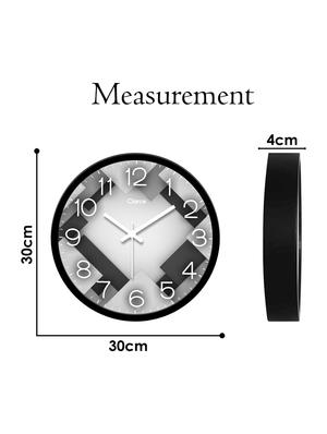 glass wall clock with 1 year warranty and 2 free aa battery - 17145972 - Standard Image - 6