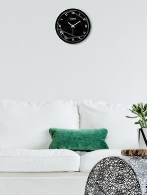 glass wall clock with 1 year warranty and 2 free aa battery - 17145974 - Standard Image - 2