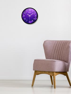 glass wall clock with 1 year warranty and 2 free aa battery - 17145978 - Standard Image - 2
