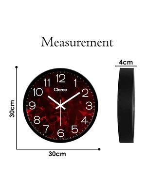 glass wall clock with 1 year warranty and 2 free aa battery - 17145985 - Standard Image - 6