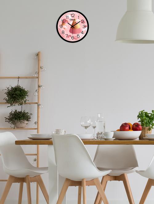 glass wall clock with 1 year warranty and 2 free aa battery - 17145986 - Standard Image - 1