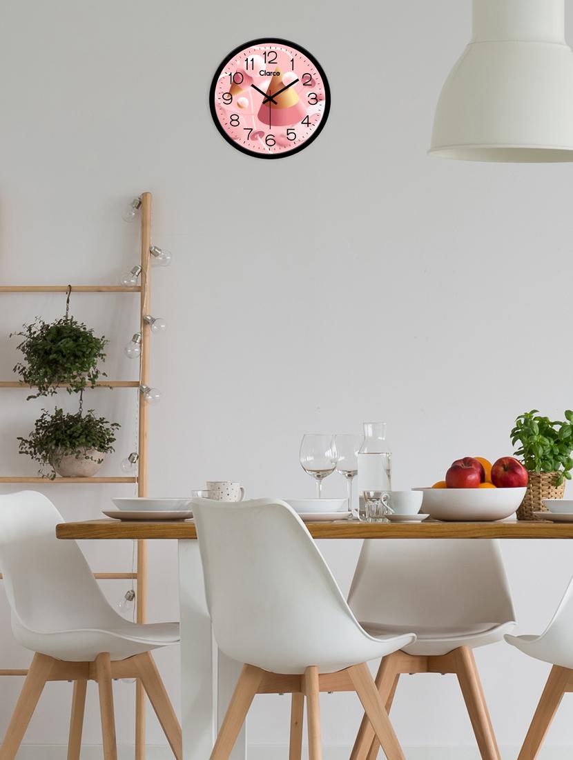 glass wall clock with 1 year warranty and 2 free aa battery - 17145986 - Zoom Image - 1