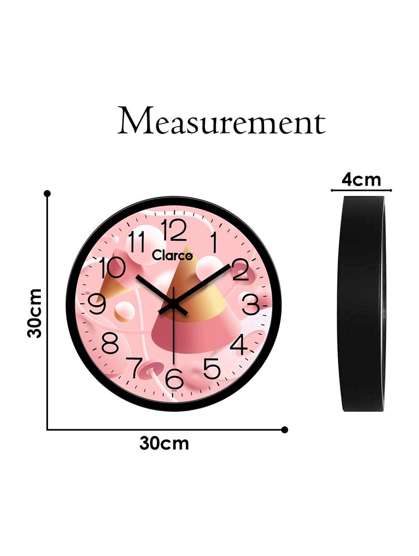 glass wall clock with 1 year warranty and 2 free aa battery - 17145986 - Zoom Image - 6