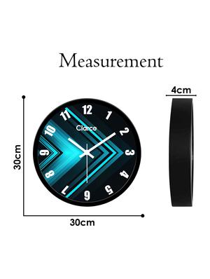 glass wall clock with 1 year warranty and 2 free aa battery - 17145987 - Standard Image - 6