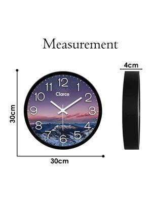 glass wall clock with 1 year warranty and 2 free aa battery - 17145995 - Standard Image - 6