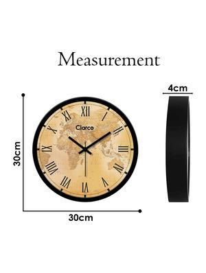 glass wall clock with 1 year warranty and 2 free aa battery - 17146000 - Standard Image - 6