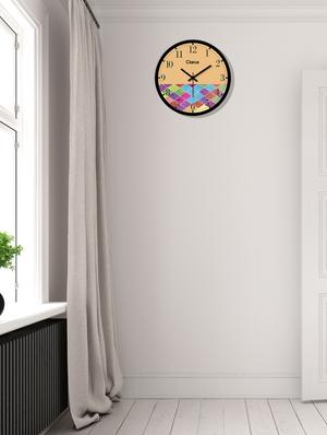 glass wall clock with 1 year warranty and 2 free aa battery - 17146001 - Standard Image - 2