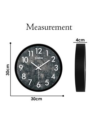 glass wall clock with 1 year warranty and 2 free aa battery - 17146003 - Standard Image - 6