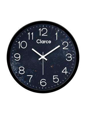 glass wall clock with 1 year warranty and 2 free aa battery - 17146005 - Standard Image - 3