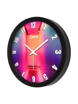 glass wall clock with 1 year warranty and 2 free aa battery - 17146008 - Standard Image - 4