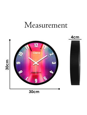 glass wall clock with 1 year warranty and 2 free aa battery - 17146008 - Standard Image - 6