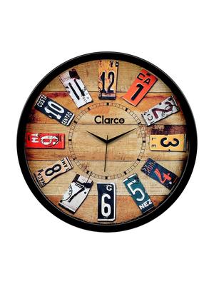 glass wall clock with 1 year warranty and 2 free aa battery - 17146018 - Standard Image - 3