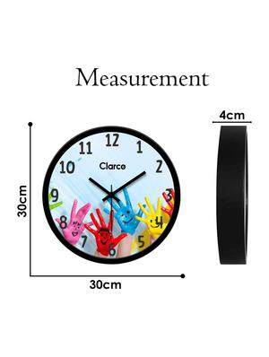 glass wall clock with 1 year warranty and 2 free aa battery - 17146020 - Standard Image - 6