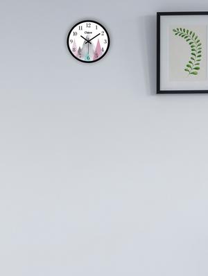 glass wall clock with 1 year warranty and 2 free aa battery - 17146021 - Standard Image - 2