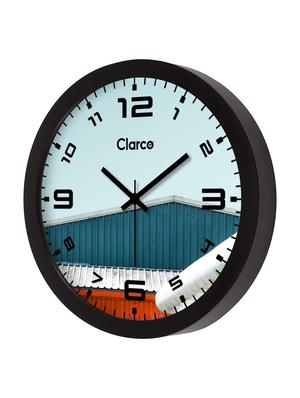 glass wall clock with 1 year warranty and 2 free aa battery - 17146027 - Standard Image - 4
