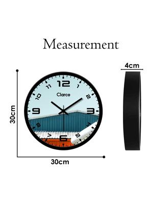 glass wall clock with 1 year warranty and 2 free aa battery - 17146027 - Standard Image - 6