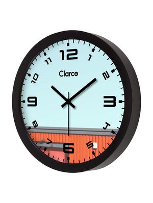 glass wall clock with 1 year warranty and 2 free aa battery - 17146033 - Standard Image - 4