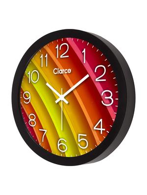 glass wall clock with 1 year warranty and 2 free aa battery - 17146035 - Standard Image - 4