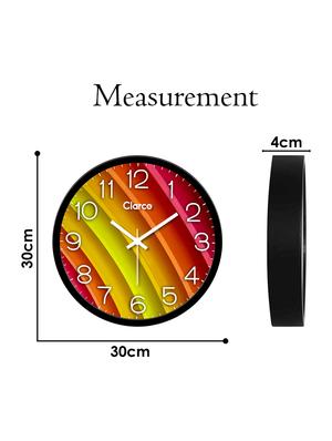 glass wall clock with 1 year warranty and 2 free aa battery - 17146035 - Standard Image - 6