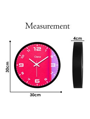 glass wall clock with 1 year warranty and 2 free aa battery - 17146044 - Standard Image - 6