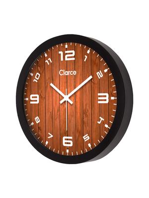 glass wall clock with 1 year warranty and 2 free aa battery - 17146049 - Standard Image - 4